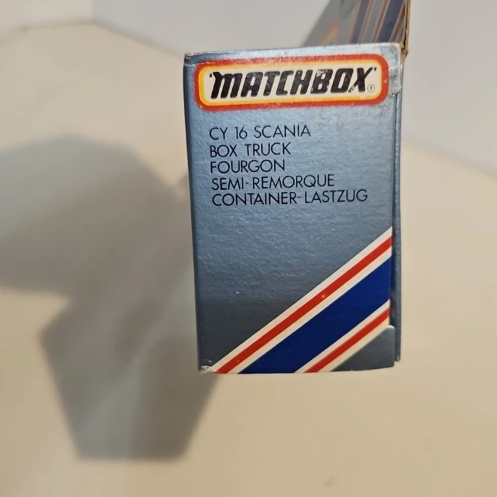 1983 Matchbox Convoy - WIMPY BURGERS SCANIA BOX TRUCK  - # CY16